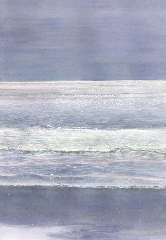 江の島の海