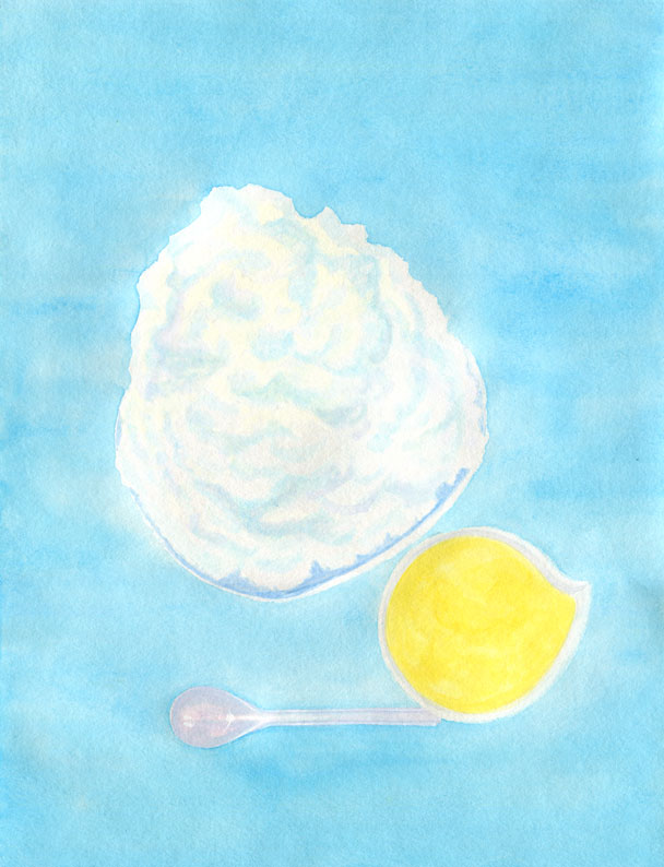 ひみつ堂のかき氷