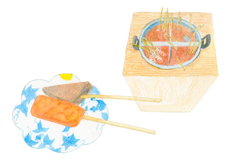若松屋のおでん