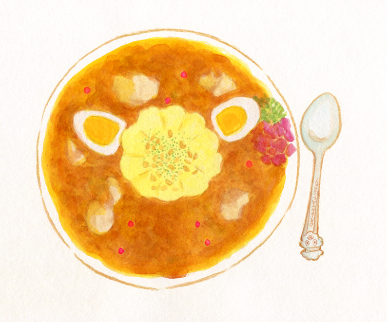 喫茶シンクロのカレー